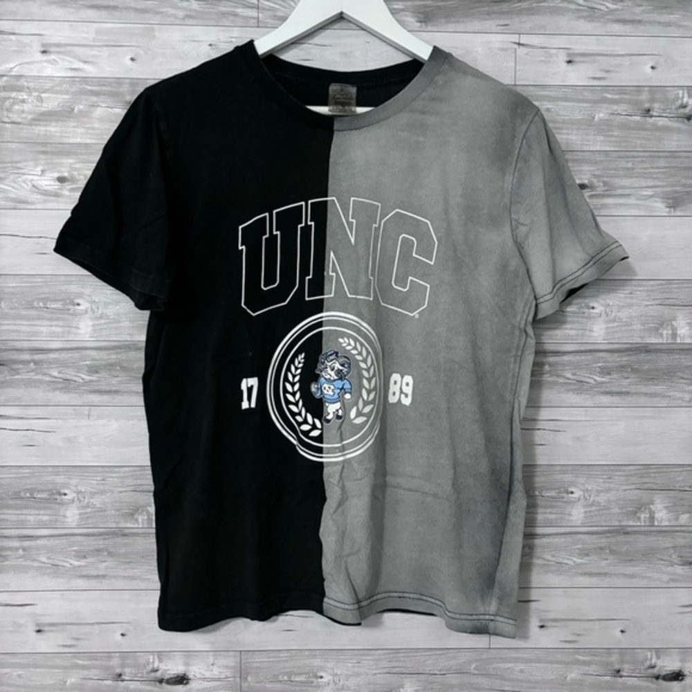 UNC Black and Gray Short Sleeve Tee